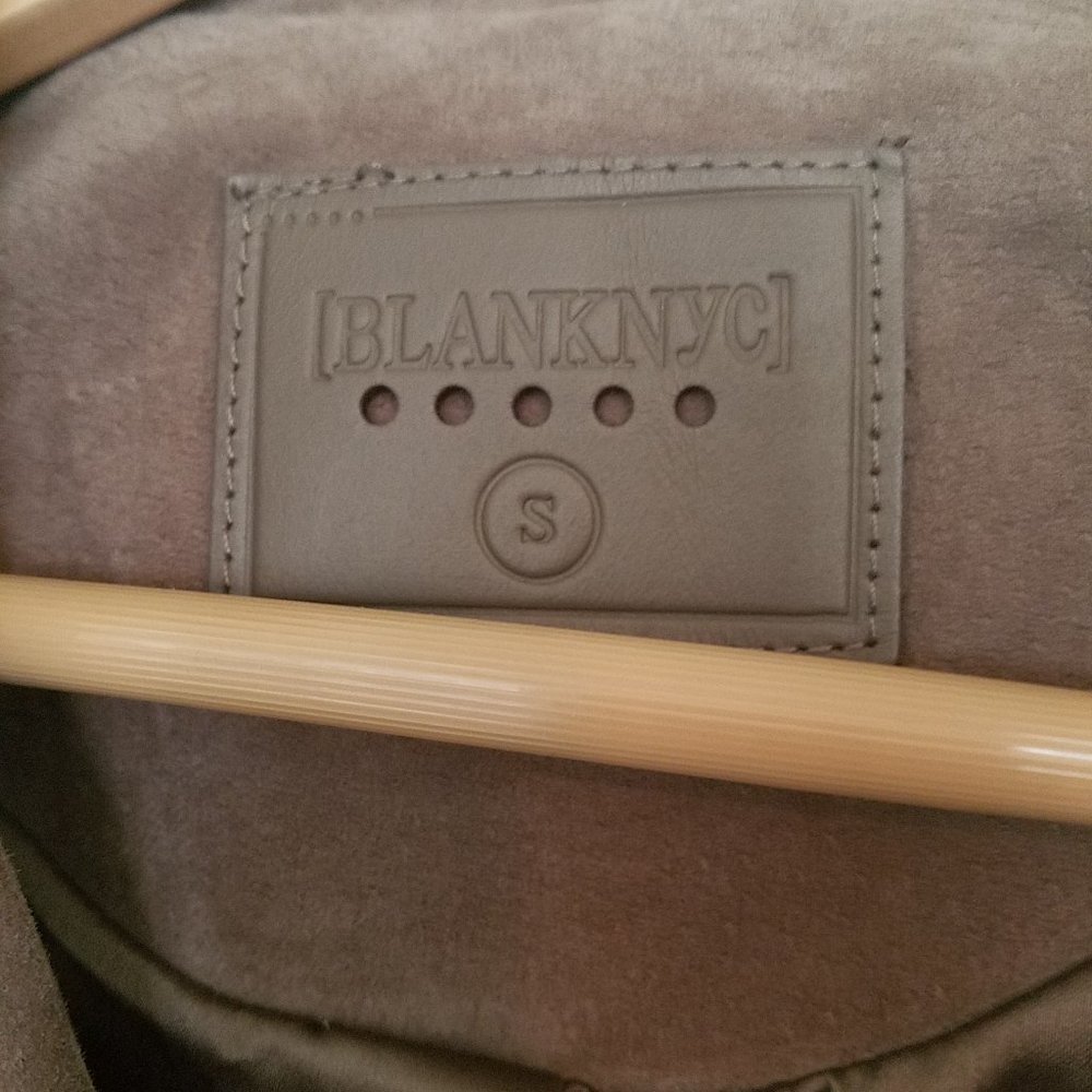 EUC Blank NYC suede jacket, Small, french taupe - Picture 2 of 8
